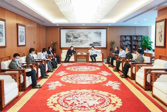 華能集團(tuán)有限公司總經(jīng)理、黨組副書記鄧建玲會見電力規(guī)劃設(shè)計總院院長杜忠明