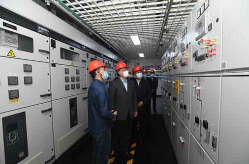 毛偉明董事長、辛保安總經(jīng)理赴國網(wǎng)北京電力督導(dǎo)檢查全國兩會供電保障工作