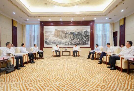 中國(guó)能建黨委書記、董事長(zhǎng)汪建平拜會(huì)四川省委書記彭清華