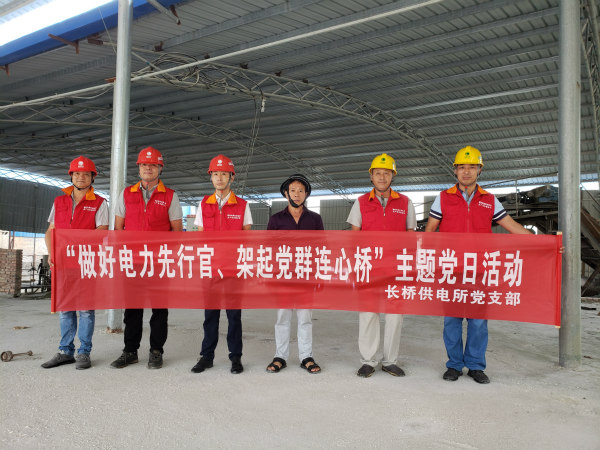 國網(wǎng)廣昌縣供電公司：開展“做好電力先行官、架起黨群連心橋”主題黨日活動