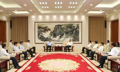 國家電網(wǎng)董事長(zhǎng)、黨組書記毛偉明拜會(huì)安徽省委書記李錦斌、省長(zhǎng)李國英