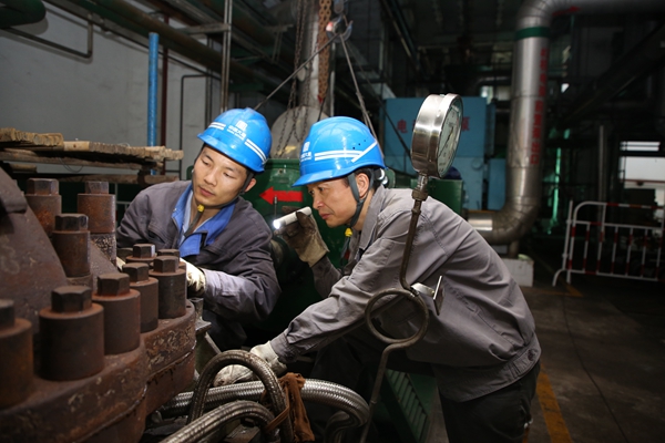 大唐石門(mén)發(fā)電公司：五一，我在檢修一線！