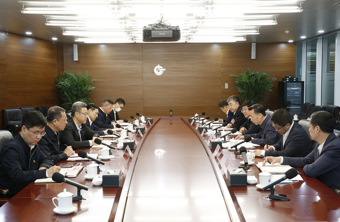 錢智民拜會中國海油董事長、黨組書記汪東進(jìn)