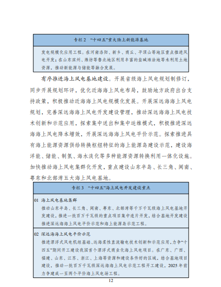 發(fā)改委、能源局等九部委聯(lián)合印發(fā)發(fā)布“十四五”可再生能源規(guī)劃！