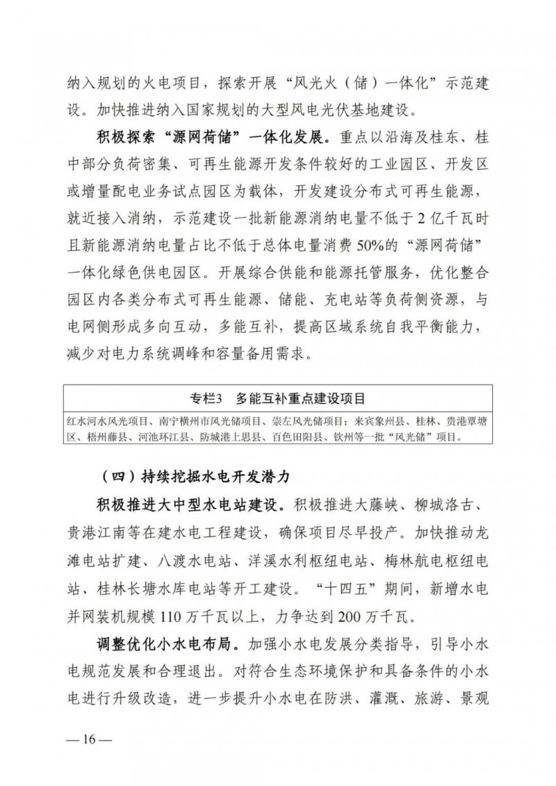 廣西“十四五”規(guī)劃：大力發(fā)展光伏發(fā)電，到2025年新增光伏裝機15GW！