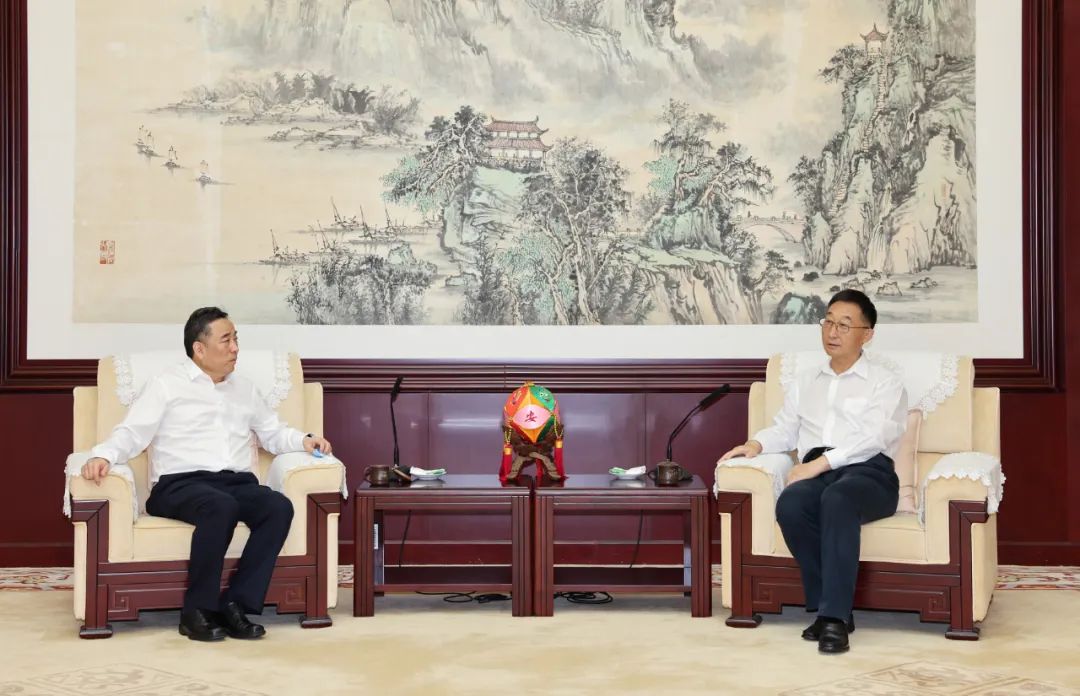 宋海良拜會廣西壯族自治區(qū)黨委書記劉寧、自治區(qū)主席藍天立