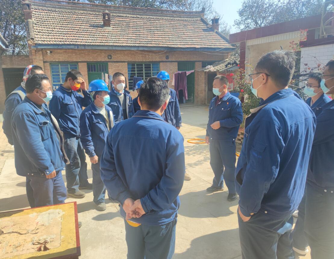 中能建建筑集團(tuán)正寧百萬項目部開展合作隊伍租房處疫情防控、用電防火專項檢查