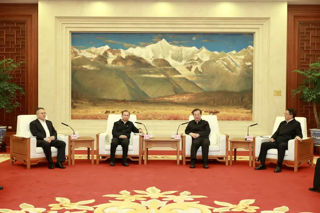 華電集團(tuán)董事長(zhǎng)江毅、總經(jīng)理葉向東拜會(huì)云南省委書(shū)記王寧、省長(zhǎng)王予波