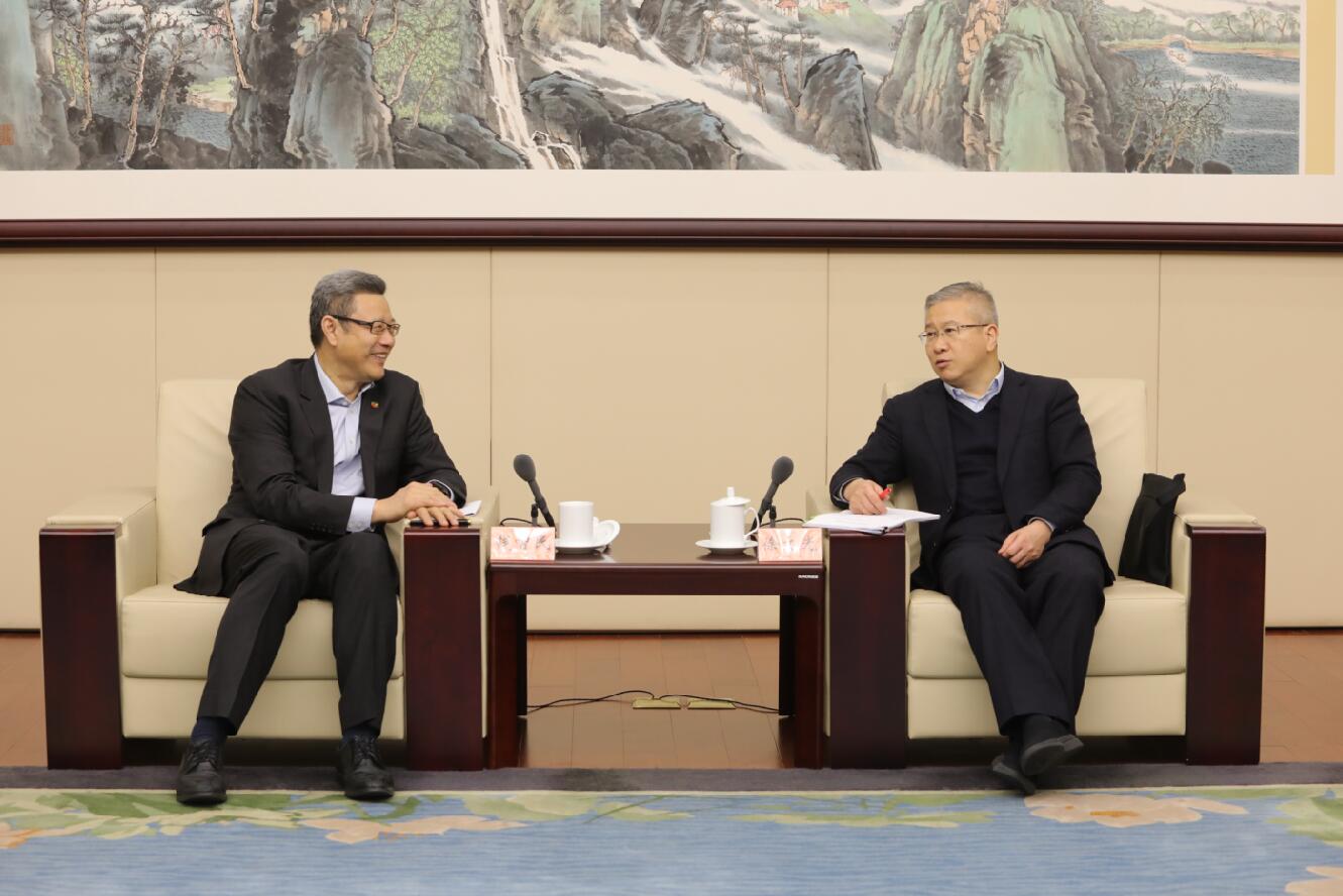 國家電投黨組書記、董事長錢智民拜會(huì)浙江省委常委、常務(wù)副省長徐文光