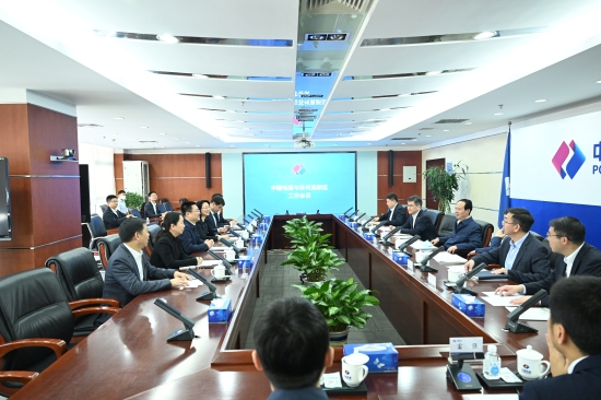 中國電建黨委書記、董事長丁焰章會見蘇州高新區(qū)黨工委書記毛偉