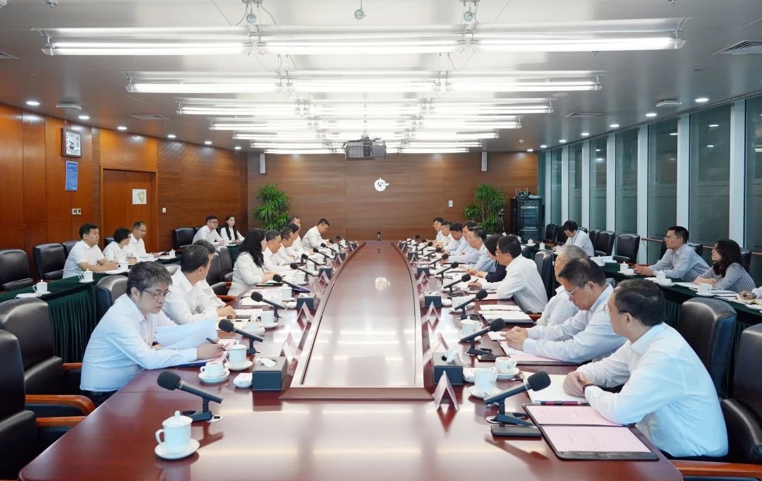中國能建黨委書記、董事長宋海良與中國海油黨組書記、董事長汪東進(jìn)會談