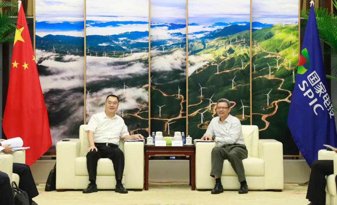 錢智民會(huì)見(jiàn)湛江市委書(shū)記劉紅兵