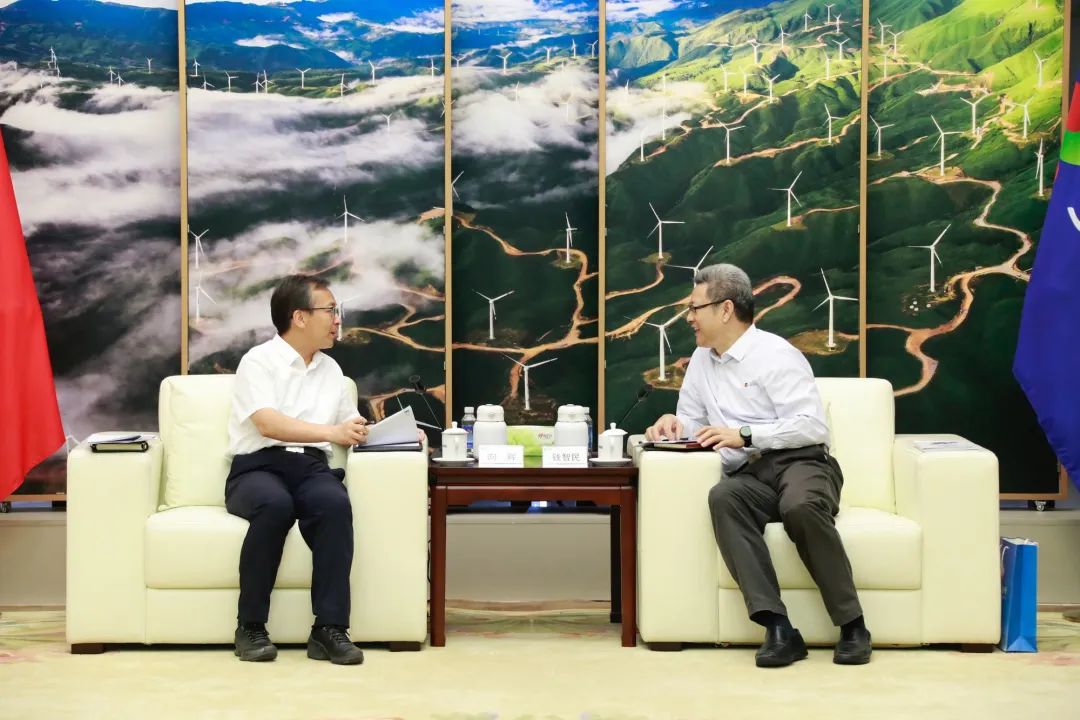 國家電投黨組書記、董事長錢智民會見河北省滄州市市長向輝