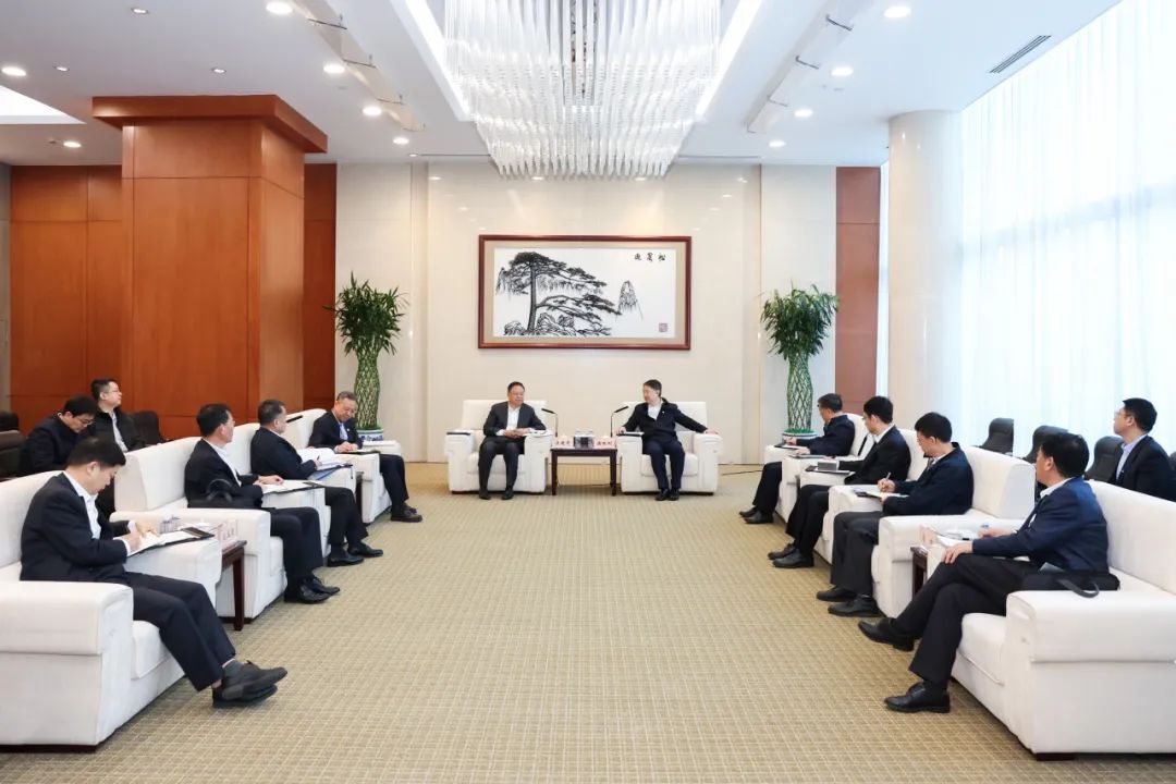 華能集團黨組書記、董事長溫樞剛會見中國鐵建黨委書記、董事長汪建平