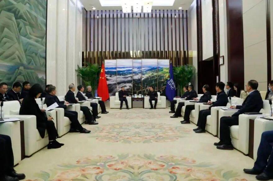 國(guó)家電投黨組書記、董事長(zhǎng)劉明勝會(huì)見東方電氣黨組書記、董事長(zhǎng)俞培根