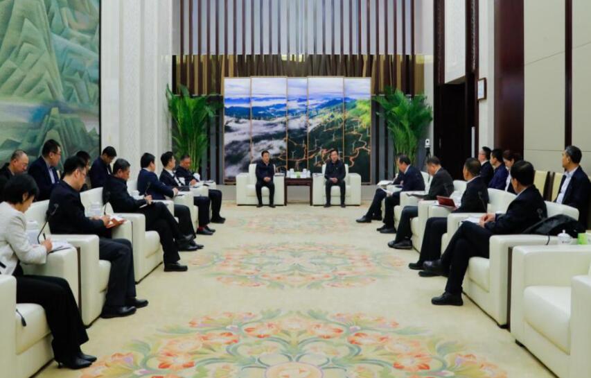 國家電投黨組書記、董事長劉明勝會見遼寧省委常委、沈陽市委書記王新偉