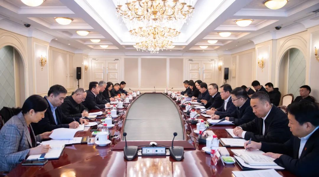 大唐集團(tuán)黨組書記、董事長(zhǎng)鄒磊與北京市副市長(zhǎng)高朋座談交流
