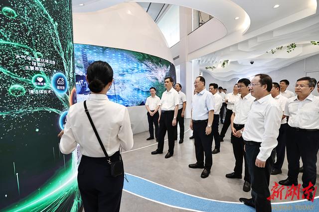 湖南省委副書記、省長毛偉明調(diào)研新型電力系統(tǒng)建設(shè)情況
