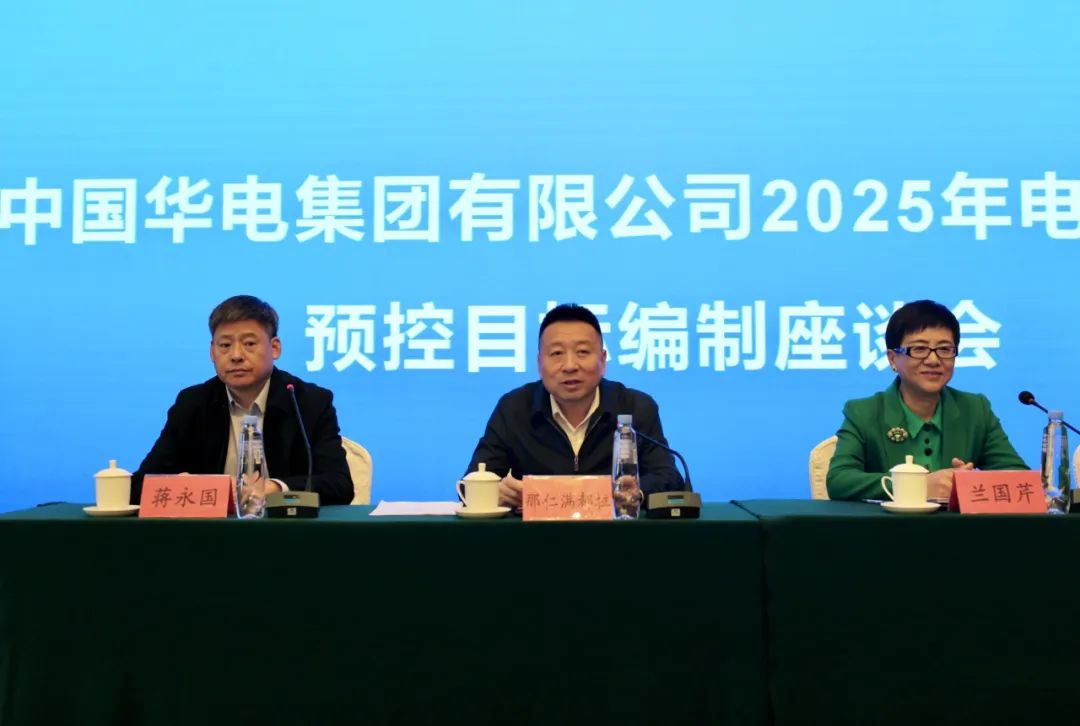 華能集團(tuán)2025年電、熱量預(yù)控目標(biāo)編制座談會(huì)在呼和浩特召開(kāi)
