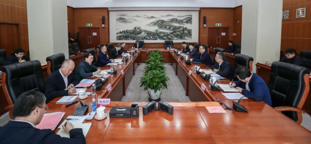 中核集團(tuán)會(huì)見中國(guó)一重董事、總經(jīng)理、黨委副書記呂智強(qiáng)一行