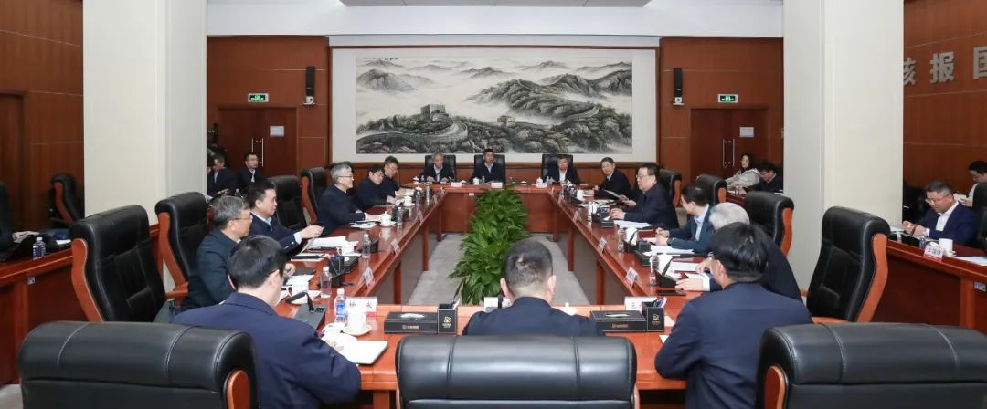 中核集團(tuán)會見東方電氣集團(tuán)總經(jīng)理、黨組副書記張彥軍一行