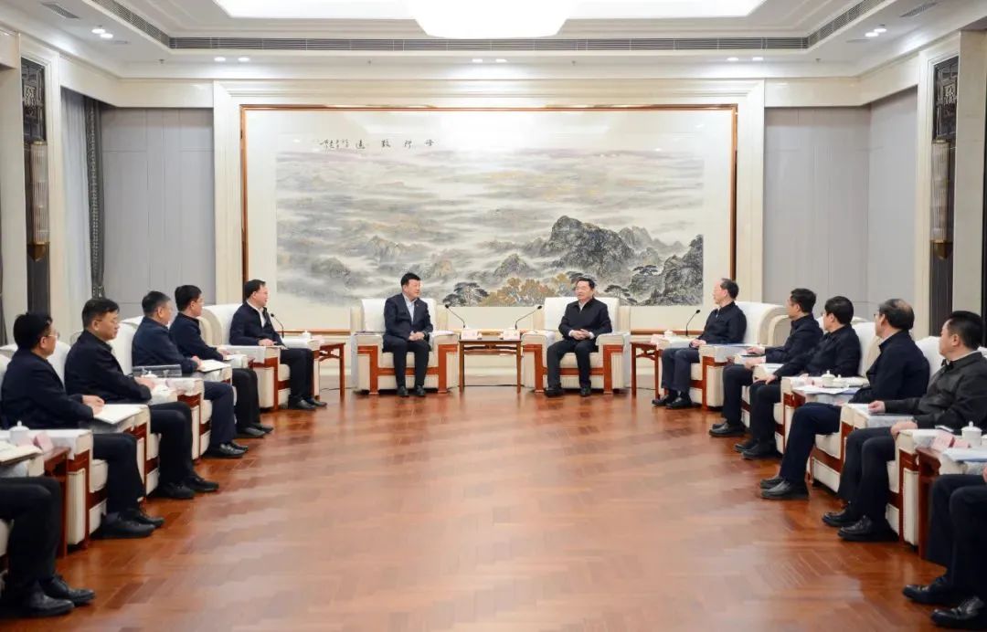 大唐集團(tuán)黨組書記呂軍、總經(jīng)理張傳江拜會遼寧省委書記郝鵬、省長李樂成