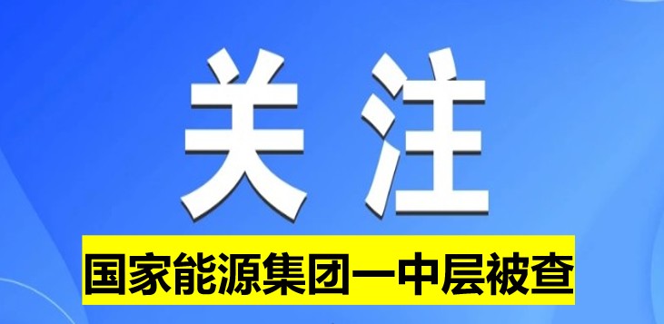 國(guó)家能源集團(tuán)一中層被查！